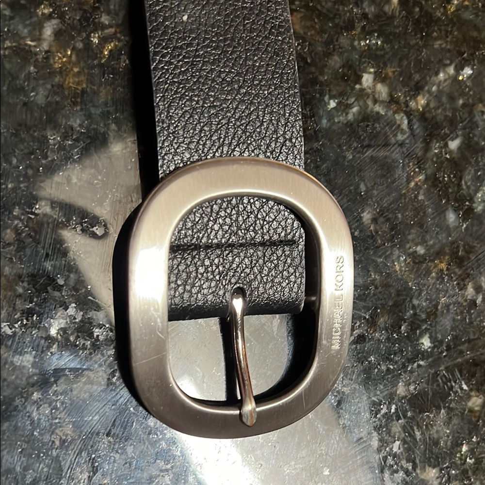Michael Kors Black Designer Belt